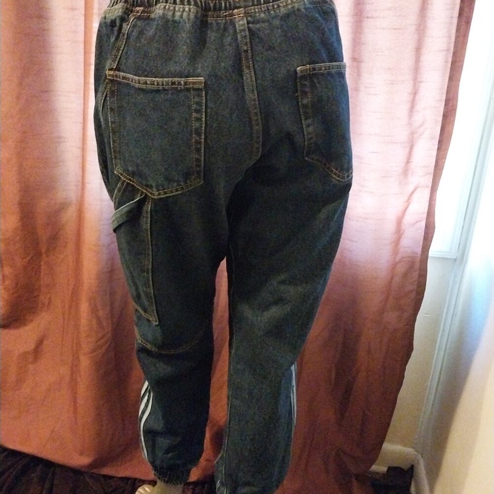 Adidas Originals Unisex Ivy Park Denim Track Pant - Picture 8 of 10